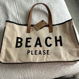 Beach Please Tote, NWWT